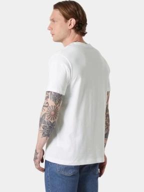 tricou cu maneci scurte pt. barbati Helly Hansen Core Graphic T 2.0 alb 3