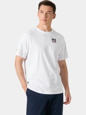 tricou cu maneci scurte pt. barbati Helly Hansen Shoreline T-Shirt 3.0 alb 1