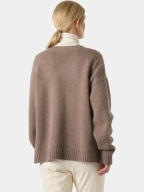 pulover tricotat pt. femei Helly Hansen W Bliss Ski Knit Sweater maro 3