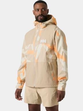 haine de ploaie pt. barbati Helly Hansen Ace Graphic Rain Jacket nisip 1