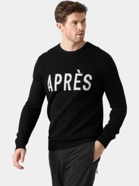 pulover tricotat pt. barbati Helly Hansen Afton Knit Sweater negru 1