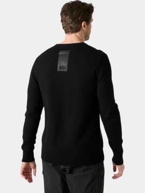 pulover tricotat pt. barbati Helly Hansen Afton Knit Sweater negru 3