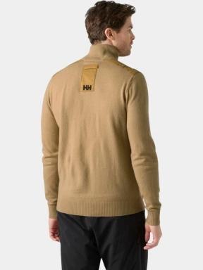 pulover tricotat pt. barbati Helly Hansen Afton Knitted 1/2 Zip maro 3
