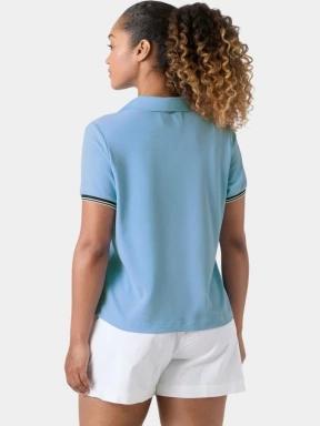 tricou cu guler pt. femei Helly Hansen W Portofino Polo albastru deschis 3
