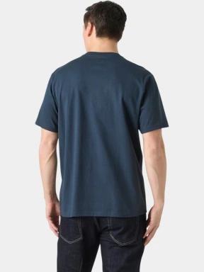 tricou cu maneci scurte pt. barbati Helly Hansen Hh Staple T-Shirt albastru inchis 3