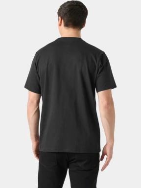 tricou cu maneci scurte pt. barbati Helly Hansen Hh Staple T-Shirt negru 3