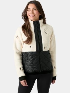 strat intermediar hibrid pt. femei Helly Hansen W Bliss Hybrid Jacket nisip 1