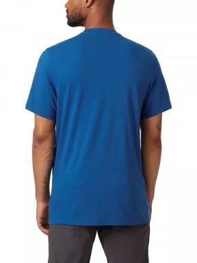 tricou cu maneci scurte pt. barbati Helly Hansen Nord Graphic T-Shirt albastru 3