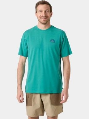 tricou cu maneci scurte pt. barbati Helly Hansen Skog Graphic T-Shirt verde 1