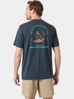 tricou cu maneci scurte pt. barbati Helly Hansen Skog Graphic T-Shirt gri 3