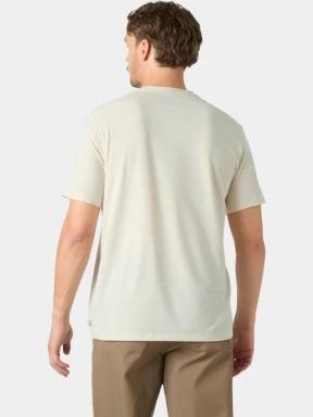 tricou cu maneci scurte pt. barbati Helly Hansen Skog Graphic T-Shirt nisip 3