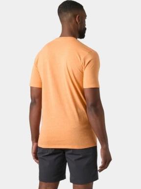 tricou cu maneci scurte pt. barbati Helly Hansen Hh Tech Logo T-Shirt portocaliu 3