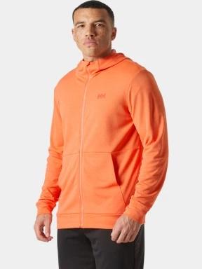 pulover cu gluga pt. barbati Helly Hansen Hh Lifa Tech Lite Zip Hoodie portocaliu 1