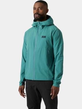 pulover softshell pt. barbati Helly Hansen Blaze Softshell Hood verde 1