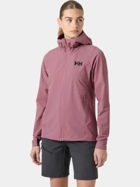 pulover softshell pt. femei Helly Hansen W Blaze Softshell Hood violet 1