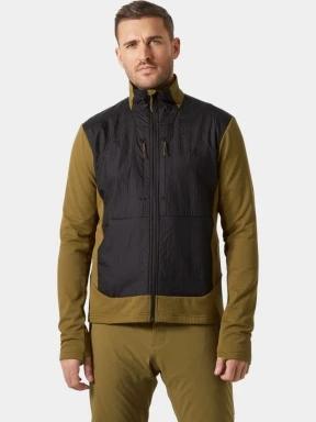 strat intermediar hibrid pt. barbati Helly Hansen Versalite Hybrid Fleece Jacket oliv 1