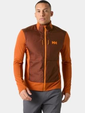 strat intermediar hibrid pt. barbati Helly Hansen Versalite Hybrid Fleece Jacket portocaliu 1