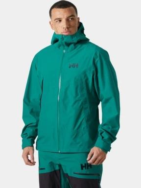 haine de ploaie pt. barbati Helly Hansen Verglas Infinity Shell Jkt 2.0 verde 1