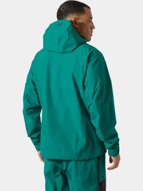 haine de ploaie pt. barbati Helly Hansen Verglas Infinity Shell Jkt 2.0 verde 3