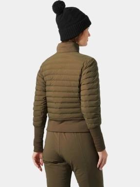 jacheta de puf pt. femei Helly Hansen W Avanti Down Midlayer oliv 3