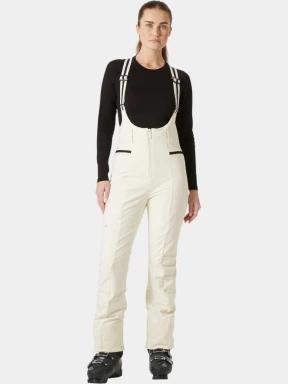 pantaloni softshell pt. femei Helly Hansen W Avanti Softshell Bib Pant alb 1