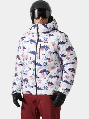 geaca de schi pt. barbati Helly Hansen Kvitfjell Race Puffy Jacket alb 1