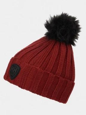 caciula cu mot pt. femei Helly Hansen W Limelight Beanie rosu 1