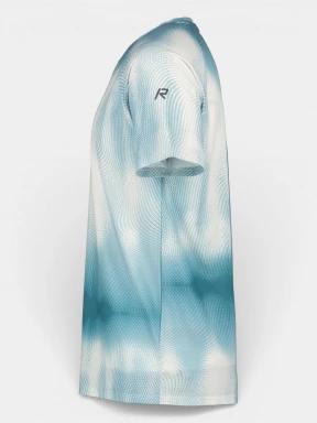 tricou pentru sport, cu maneci scurte pt. barbati Rukka Rukka Muukko Print albastru deschis 3