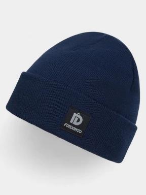 caciula tricotata Fundango Nahu Beanie albastru inchis 1