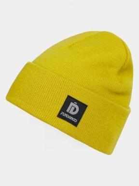 caciula tricotata Fundango Nahu Beanie galben 1