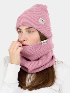 caciula tricotata Fundango Tara Beanie roz 1