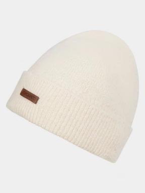 caciula tricotata pt. femei Fundango Truce Beanie alb 1