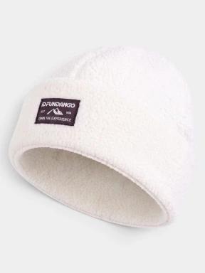 caciula tricotata Fundango Zeo Fleece Beanie alb 1