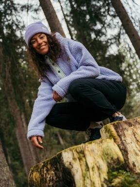 caciula tricotata Fundango Zeo Fleece Beanie violet 1