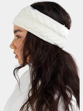 bentita pt. femei Fundango Cream Headband negru 3