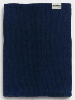 esarfa tubulara pt. barbati Fundango Tara Neckwarmer albastru inchis 1