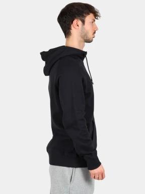 pulover cu gluga pt. barbati Timberland Brushed Back Full Zip Hoodie negru 3