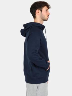 pulover cu gluga pt. barbati Timberland Brushed Back Full Zip Hoodie albastru inchis 3