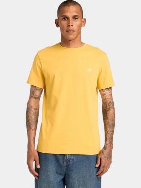 tricou cu maneci scurte pt. barbati Timberland Short Sleeve Tee galben 1