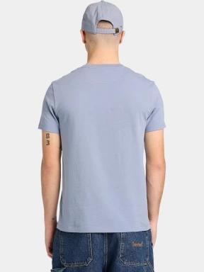 tricou cu maneci scurte pt. barbati Timberland Short Sleeve Tee albastru deschis 3