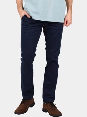 pantaloni chino pt. barbati Timberland Twill Chino Pant (Slim) albastru inchis 1