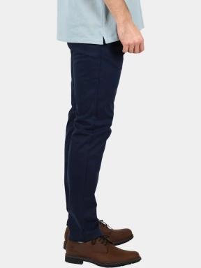 pantaloni chino pt. barbati Timberland Twill Chino Pant (Slim) albastru inchis 3