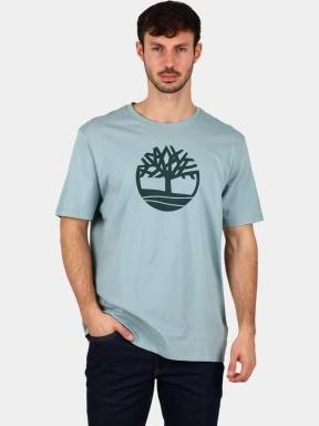 tricou cu maneci scurte pt. barbati Timberland Tree Logo Short Sleeve Tee albastru 1