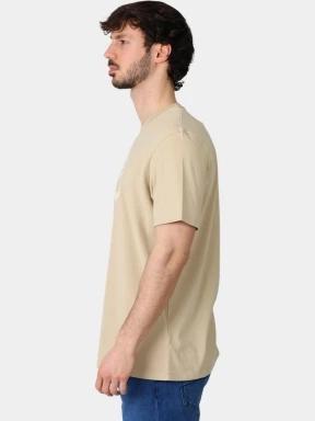 tricou cu maneci scurte pt. barbati Timberland Tree Logo Short Sleeve Tee nisip 3