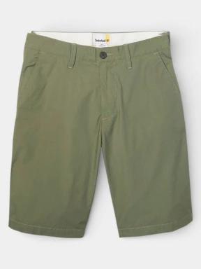 pantaloni scurti pt. barbati Timberland Twill Chino Short oliv 1