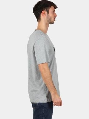tricou cu maneci scurte pt. barbati Timberland Linear Logo Short Sleeve Tee gri 3