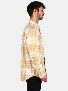 camasa cu maneci lungi pt. barbati Timberland Midweight  Flannel Check Shirt albastru 3