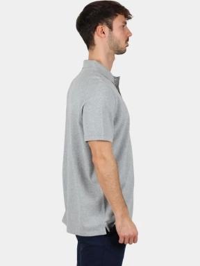 tricou cu guler pt. barbati Timberland Pique Short Sleeve Polo gri 3