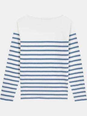 tricou cu maneci lungi pt. femei TBS Alisatee alb 3