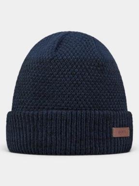 caciula tricotata pt. barbati Barts Ail Beanie albastru inchis 1